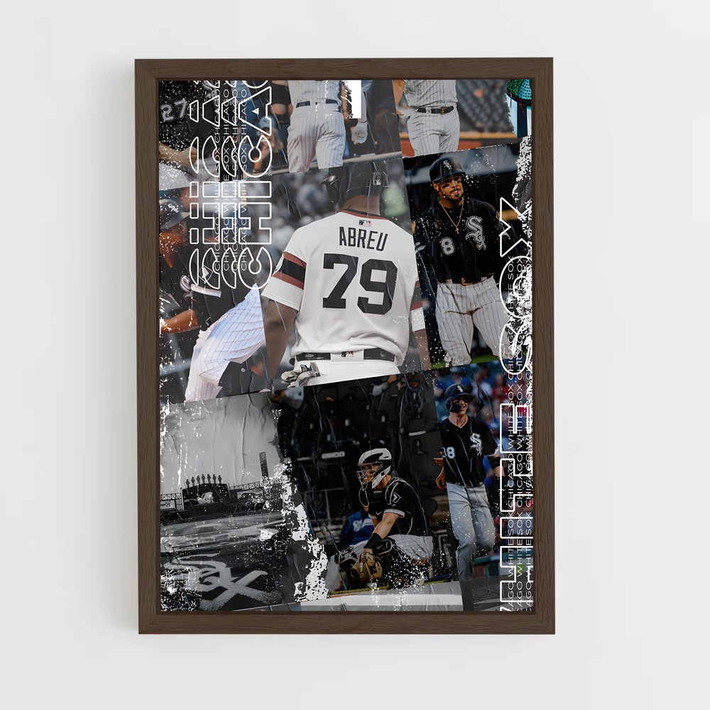 Poster Legends des White Sox – affiche Baseball (vue 5)